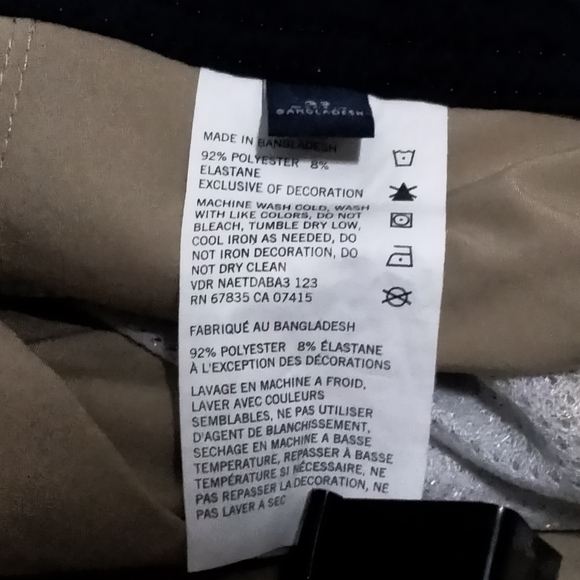 Nautica Men's Performance Shorts Wicking UPF Stretch Breathable Tan Size 32 - Picture 4 of 6